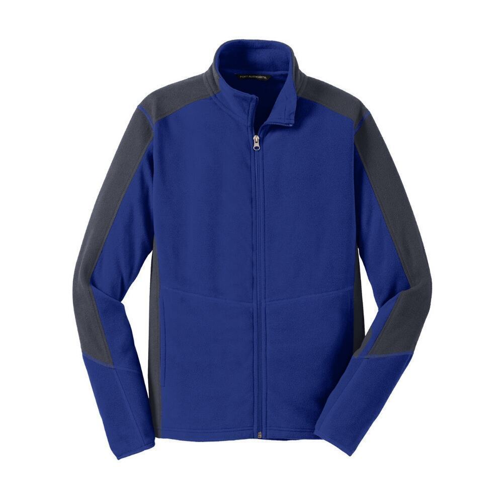 Port Authority® Women's Colorblock Microfleece Jacket horn core bloke western M - Picture 2 of 11